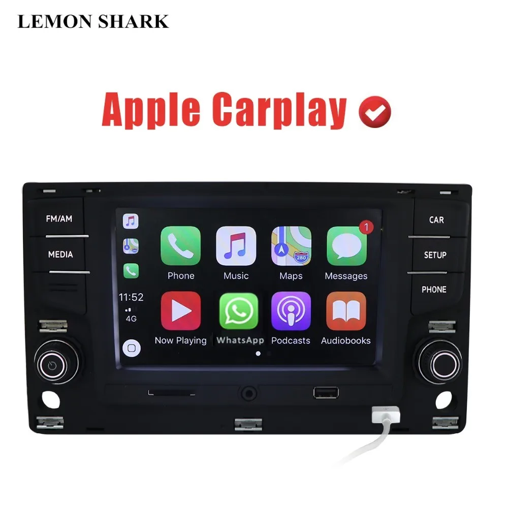 6,5 MIB MQB Автомобильная Радио Carplay mirrorlink Bluetooth OPS камера заднего вида для VW Golf 7 MK7 seven Passat B8 5GD 035 280B