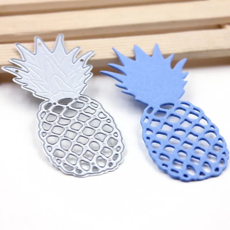 JX-LCLYL 79x40mm Pineapple  DIY knife molding Pineapple knife mold carbon steel Metal Cutting Dies Stencils