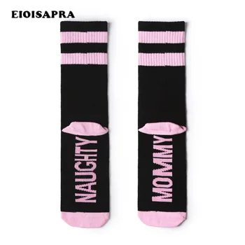 

[EIOISAPRA]Men Hip Hop Skateboard Word Socks Harajuku Japanese Creative Fashion Happy Socks Crew Unisex Calcetines Hombre Sokken