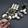 2017 engrenages Fidget Spinner doigt doigt haut gyroscope jouets EDC tdah Fidget main Spiner spirale bureau Anti Stress doigt jeu ► Photo 1/6