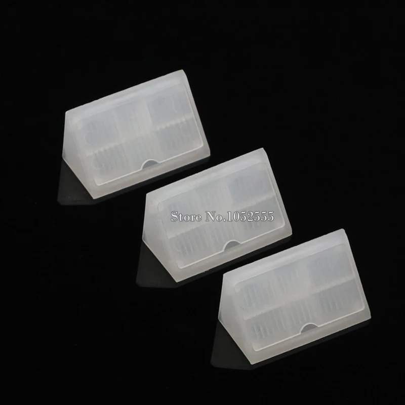 100PCS 90 degree nylon plastic corner bracket shelf support bracket