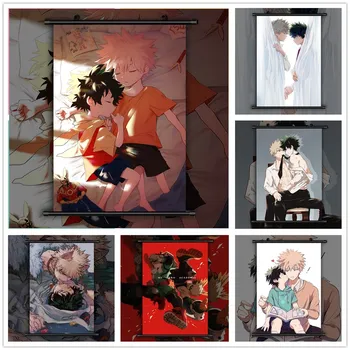 

Boku no My Hero Academia Bakugou Shoto Shouto Anime manga wall Poster Scroll K
