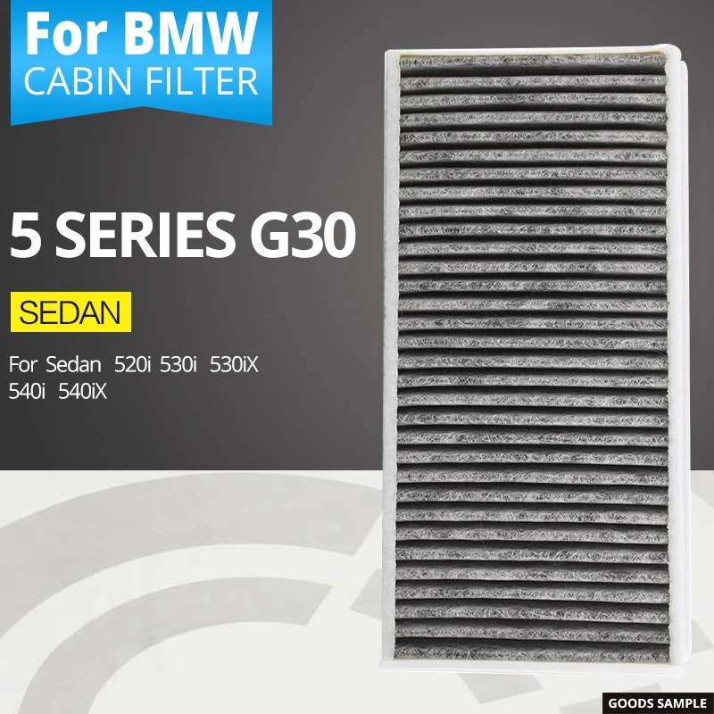 Air conditioning filter for BMW 5 series G30 sedan 520i 530i 530iX 540i