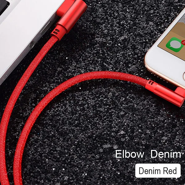 NOHON для Apple USB кабель для зарядки и передачи данных для iPhone X XS MAX XR 8 7 6 6S 5 5S Plus длинный шнур для зарядки для Ipad Mini 1 м 2 м - Цвет: Красный