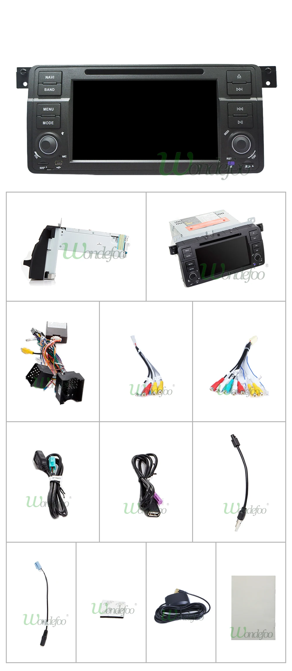 Discount IPS Android 8.1 car dvd multimedia player for BMW M3 E46 Rover 75 MG ZT car radio AUDIO stereo GPS navigation 2G RAM quad core 31