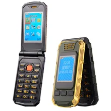 China Dual Screen Clamshell Flip Mobile Phone G5 Senior elder Old Man cellphone 2.6 Touch screen Dual sim big Box Speaker