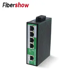 Гигабитный Ethernet-коммутатор волоконно-оптический медиа конвертер 4 RJ45 2 SFP 10/100/1000 м UTP волокна Порты и разъёмы Бесплатная доставка