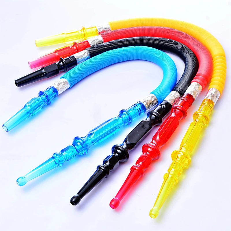 2 PCS Portable Arab Hookah Telescopic 2m Hookah Hose,Free Stretching And Shrinking Chicha Narguile Shisha Pipe Accessories