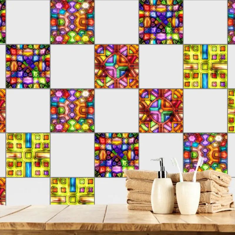 10pcs Diy Tiles Stickers 3d Retro Vintage Flowers Bathroom Kitchen Toilet Decoration Wall Stickers Waterproof Pvc Decals Sticker 10pcs Diy Tiles Stickers 3d Retro Vintage Flowers Bathroom Kitchen Toilet Decoration Wall Stickers Waterproof Pvc Decals Sticker