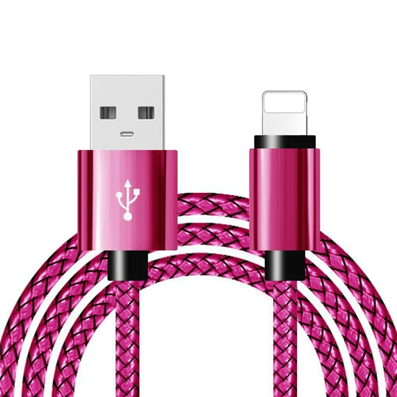 3 M 2 M 1 M USB بيانات كابل شحن ل فون 6 6 S 7 8 زائد 5 5 S 5C SE سريع شاحن الهاتف المحمول USB كابلات لفون X XS ماكس XR