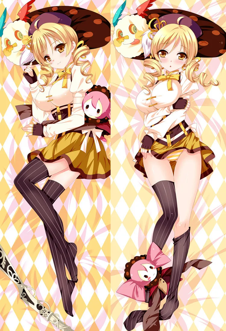 2018 July Japan Anime Puella Magi Madoka Magica Tomoe Mami otaku Dakimakura Чехол для подушки тела чехол