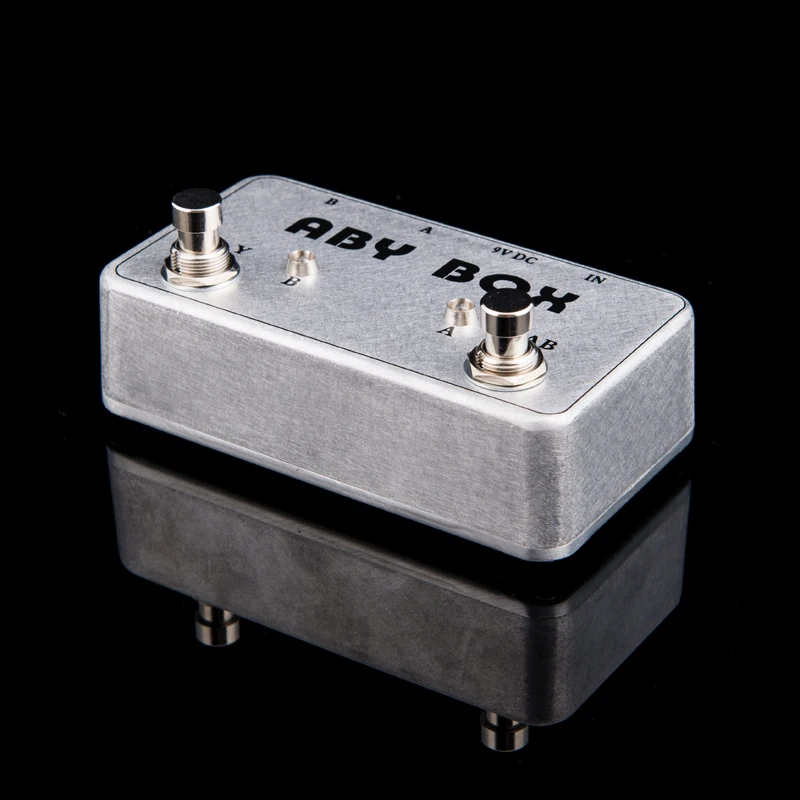 ¡Selector ABY hecho a mano que combina la caja del interruptor de la guitarra del pedal/BYPASS verdadero! Amplificador/pedal de guitarra AB/Y ¡Selector ABY hecho a mano que combina la caja del interruptor de la guitarra del pedal/BYPASS verdadero! Amplificador/pedal de guitarra AB/Y