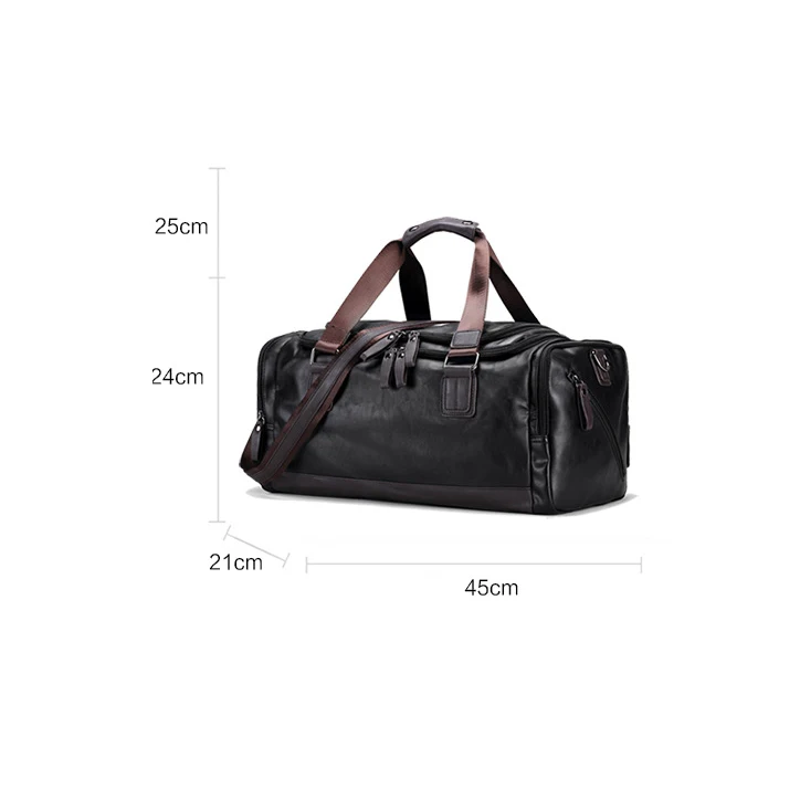 Новое поступление 2018 кожаные дорожные сумки для мужчин вместительные