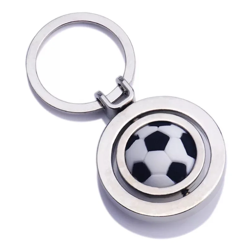 FREE SHIPPING BY DHL 50pcs/lot 2018 New Hot Spinning Football Key
