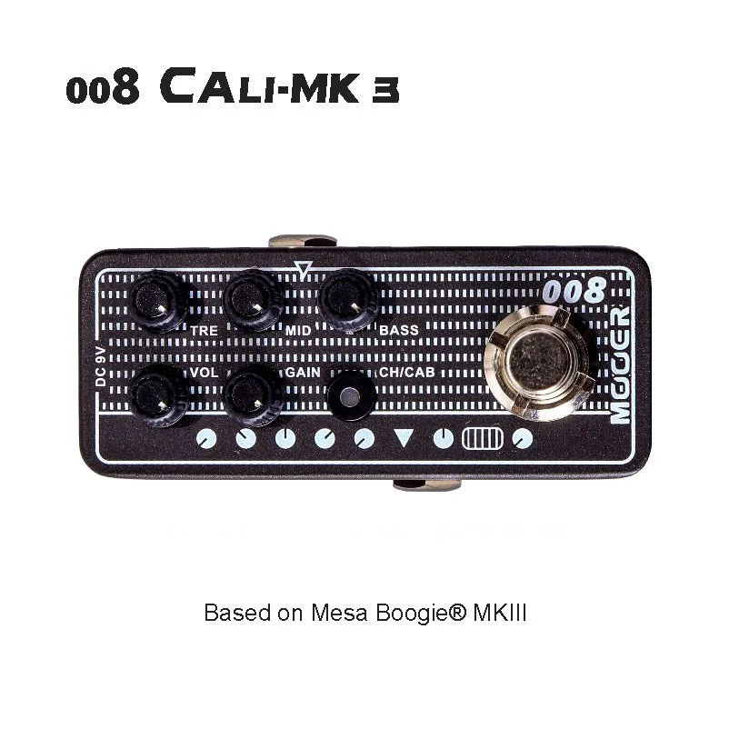 Mooer микро предусилитель педаль эффектов высокого качества двухканальный динамик кабинет моделирование - Цвет: 008 CLAIKI MK3