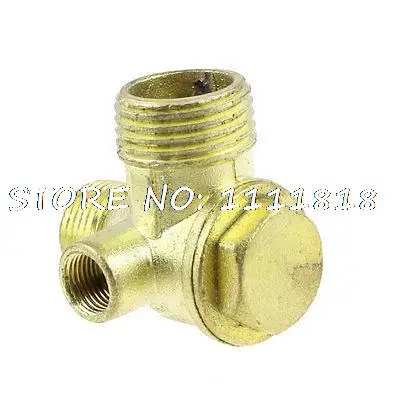 

1/8" 3/8" 1/2" M/F Thread Air Compressor Fittings Male Thread Check Valve