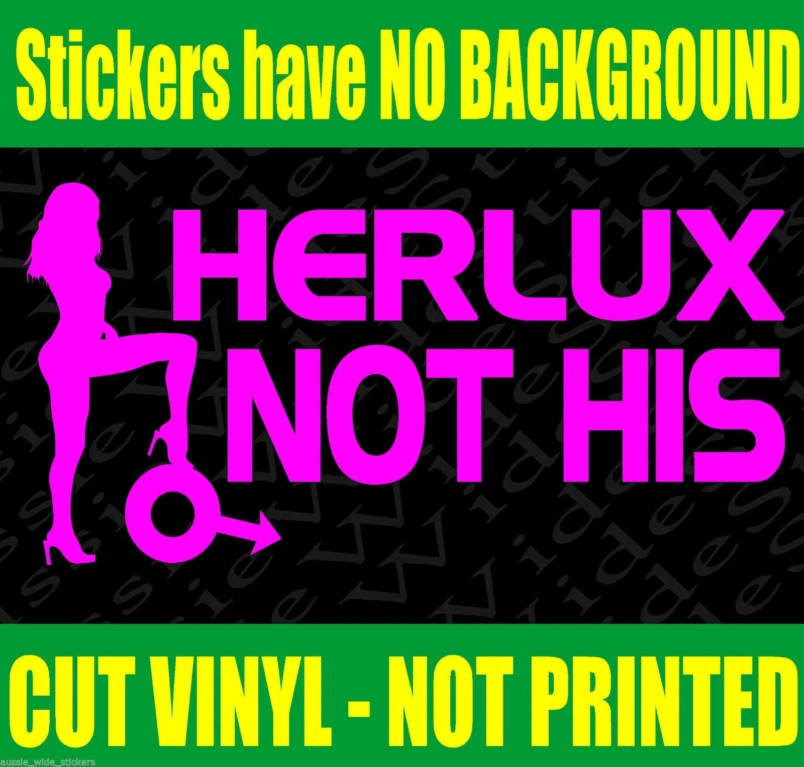 Новые 20 см милые цыплята Забавные 4x4 наклейки для девочек HERLUX NOT HIS HiluxSticker