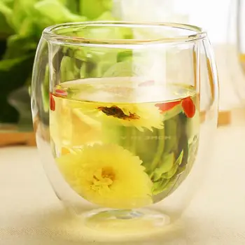

400ml Handmade Healthy Double layers Coffee Tea Cups