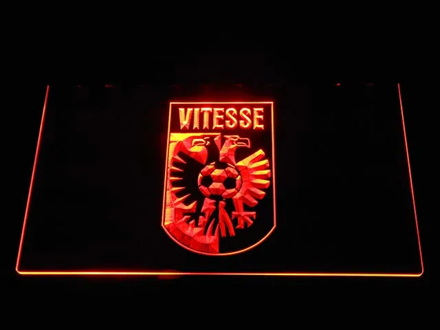 B1006 20 + цвета 5 размеров Vitesse Arnhem Stichting Betaald Voetbal Эредивизи футбол светодиодный
