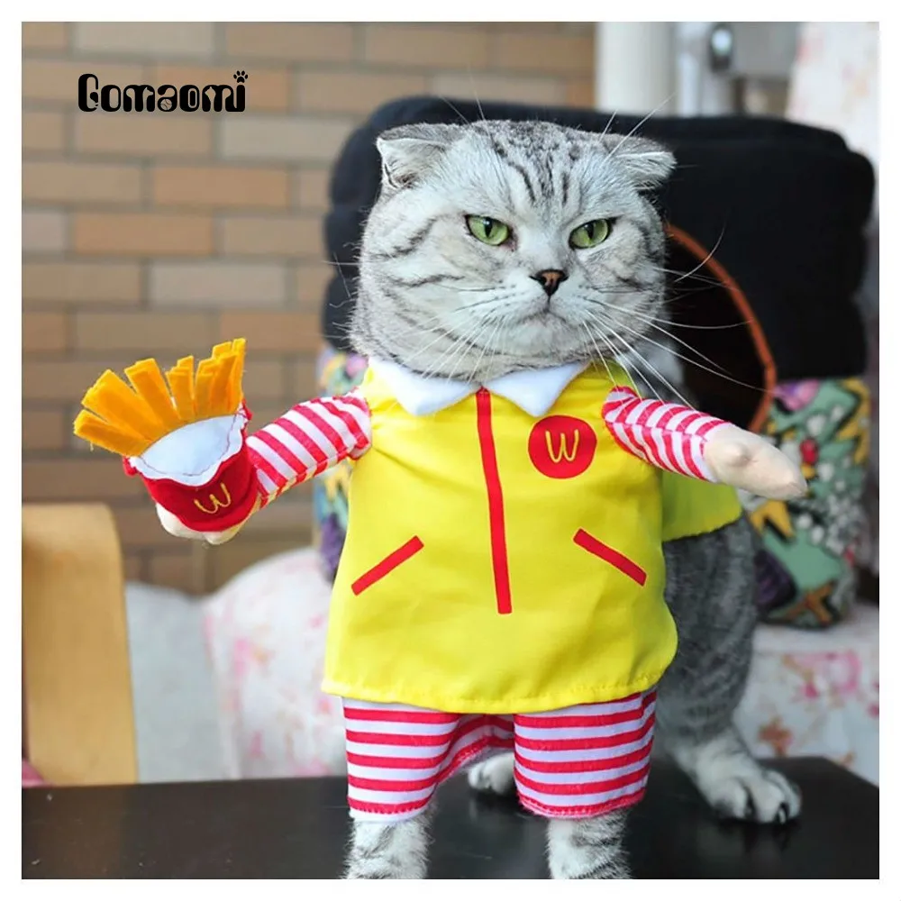 Gomaomi милый костюм для кошки собаки одежда щенка вечерние платья Хэллоуина|clothes
