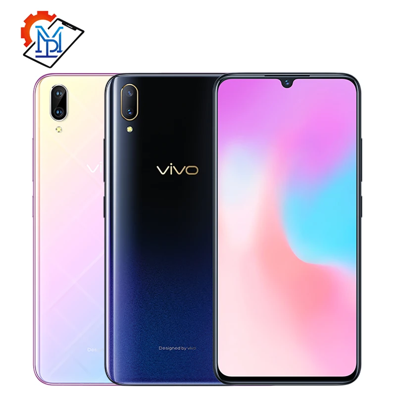 Vivo X21S мобильного телефона 6,41 дюйма 6 ГБ Оперативная память 128 GB Встроенная память Snapdragon 660 Восьмиядерный Android 8,1 3400 mAh Двойной Камера 4G