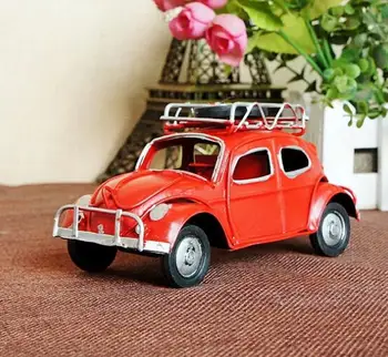 

American cowboy beetle model retro vintage car model creative placement