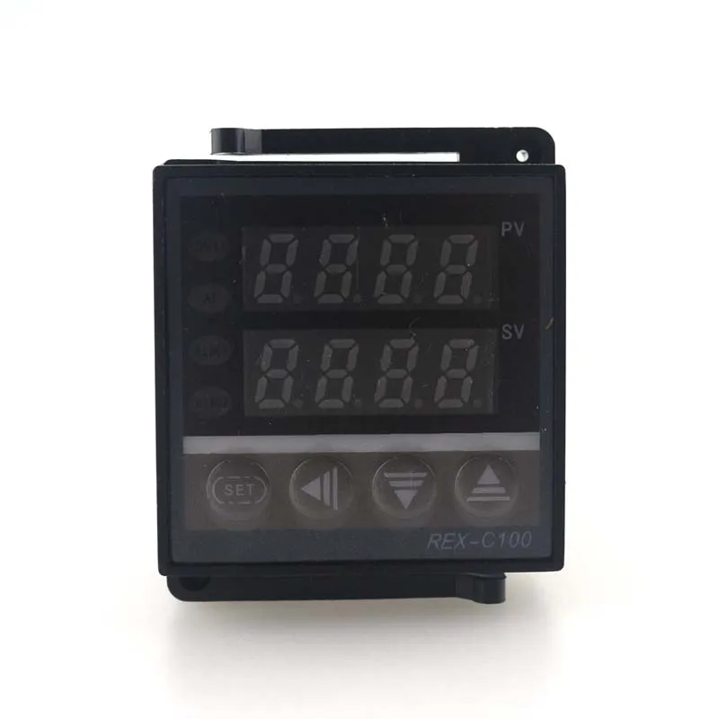 SSR выход новый двойной цифровой PID регулятор температуры REX C100 с многодиапазонным