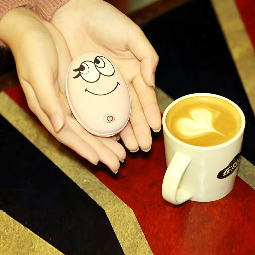 

Mini Hand Warmers Mobile Power Charging Warm Double-sided Heating