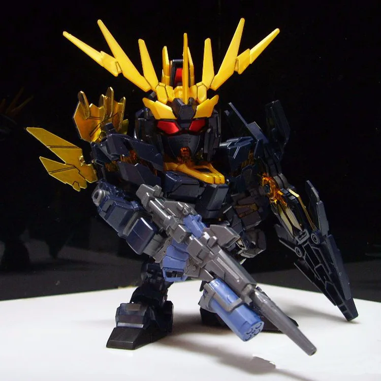

DIY Assemble Q Version Gundam SD Goddess of Destiny destroys Mech Warrior Childhood Toy Educational Assembling Building Puzzle