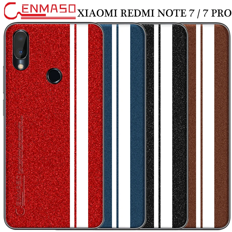 

Xiaomi Redmi Note 7 7S Back Case Redmi Note 7 Pro Sparkle Leather Full Protective Mobile Phone Case Redmi Note7 Shockproof Cover