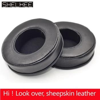 

SHELKEE Replacement Ear Pads Cushion Ear Cover Repair Parts For Pioneer HDJ1000 HDJ2000 HDJ1500 headphones(Sheepskin Leather)