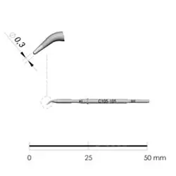 

JBC C105 - 105 soldering iron tips for Nano welding station