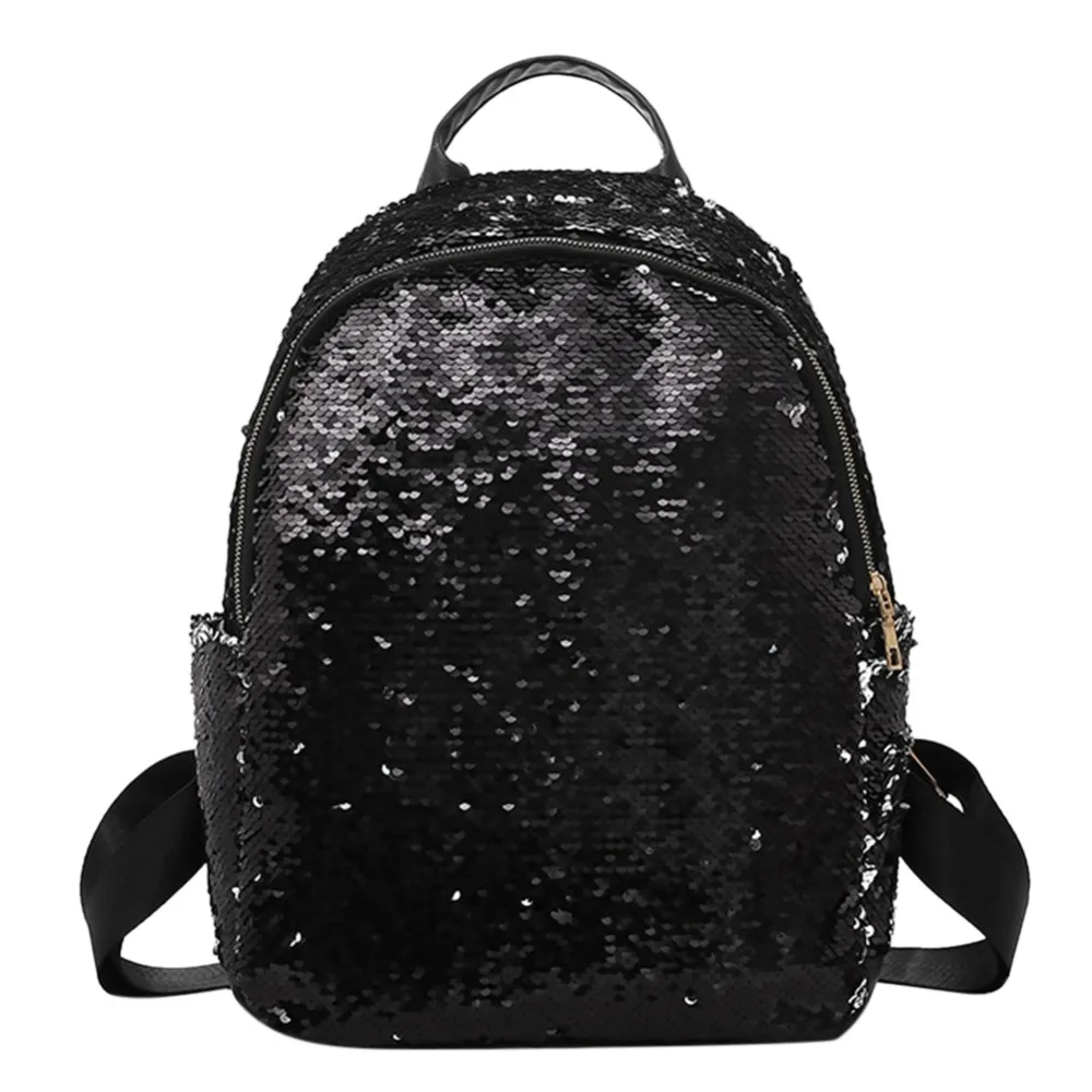 Блёстки рюкзак для женщин Повседневное путешествия Bling Bagpack школьная сумка для подростков обувь девочек женский Mochila Feminina Sac Dos