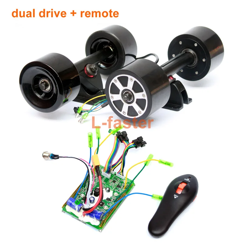 Electronic Longboard Hub Motor Kit Skateboard Brushless Motor Wheel