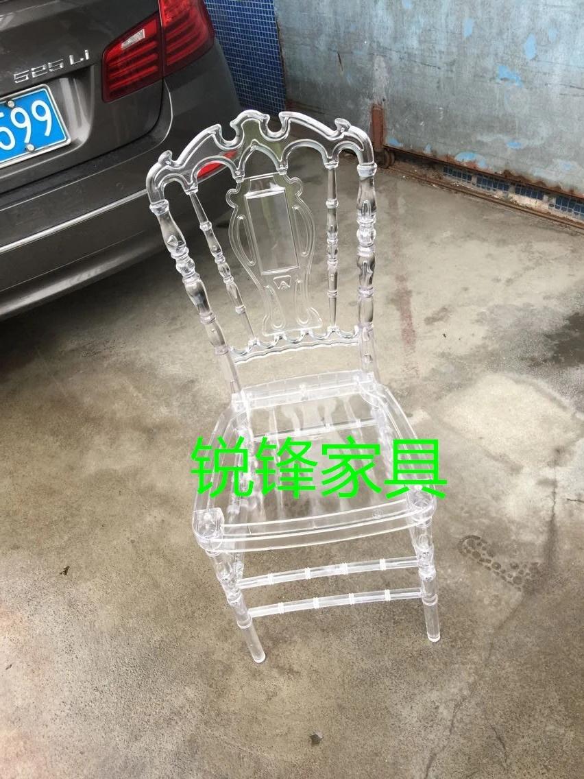 acrylic chair wedding decor 4pcs/lot Transparent clean party chairsin Party DIY Decorations