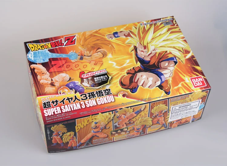 Bandai Tamashii Наций рисунок-rise стандартная сборка Dragon Ball Z игрушка фигурка-Супер Saiyan 3 сын Гоку пластиковая модель