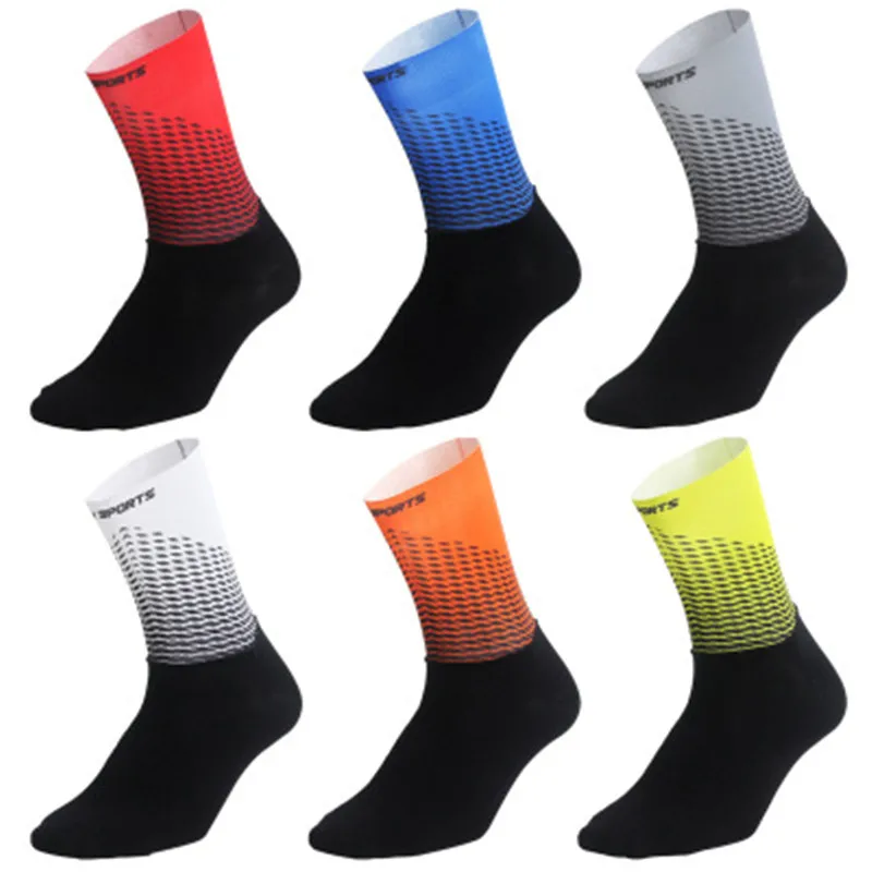 

High Quality Professtional Sport Socks Anti-slip Road Cycling Socks Men Women Compression Breathable Running Socks mtb sock