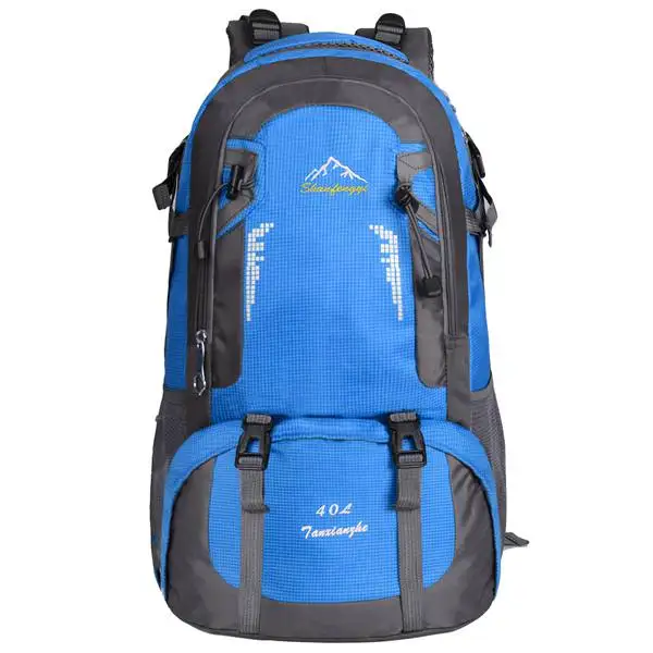 60L Waterproof Outdoor Backpack Sports Bag for Hiking Travel Mountaineering Rock Climbing Trekking Camping