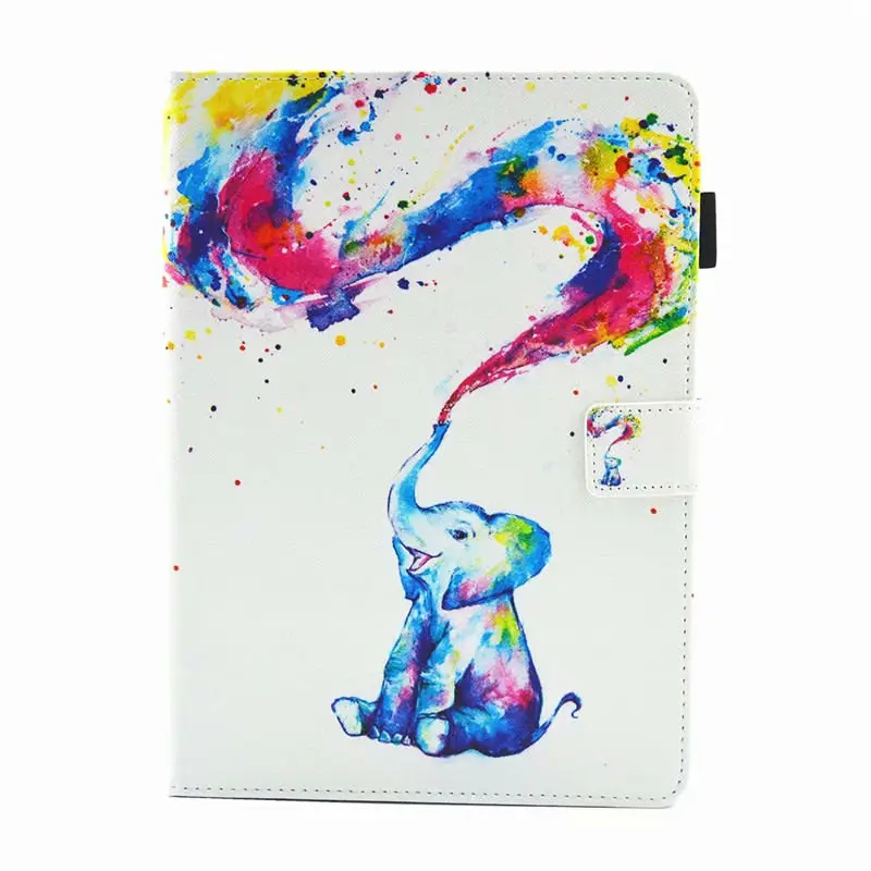 Тонкий чехол с рисунком для huawei MediaPad M5 8," BAH-L09 BAH-W09 BAH-AL00 8,4" Smart Cover принципиально планшеты детей мультфильм кожи - Цвет: Style 1