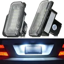 Krator 2Pcs LED Error Free Number License Plate Light For Mercedes Benz W203 W211 W219 E