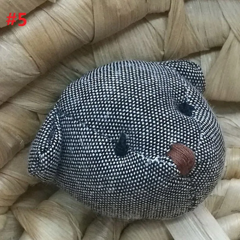 5cm cowboy cloth bear head 9-5