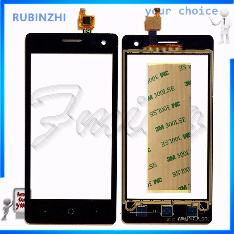 Сенсорный экран RUBINZHI для телефона ZTE Blade GF3 сенсорный дигитайзер переднее стекло
