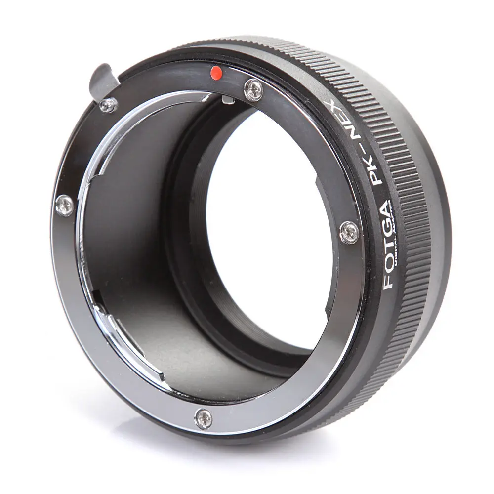 FOTGA Lens Adapter Ring for Pentax K/PK Mount Lens to Sony E Mount NEX3