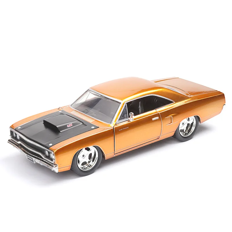 1:24 Форсаж 8 Бесплатная доставка Plymouth Road Runner сплав модели автомобилей детские