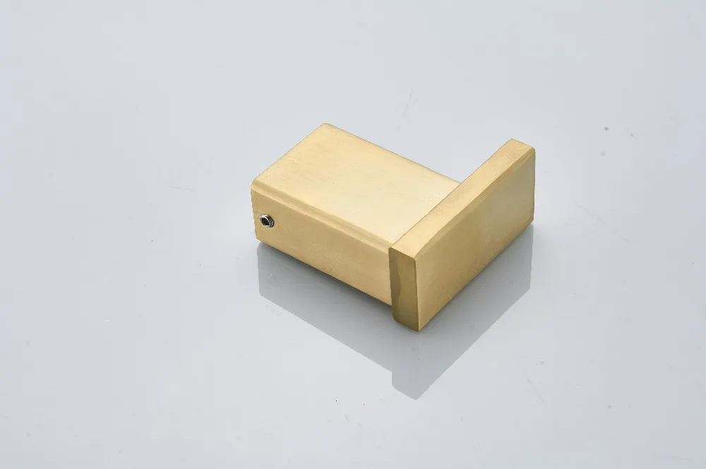Аксессуары для ванной комнаты, SUS 304 Materialb матовый золотой крючок для халата и настенный крючок и вешалка для одежды и полотенца и крючки для