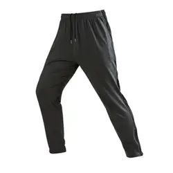 2019 Новое поступление мужские брюки зимние черные/серые повседневные штаны для отдыха и фитнеса мужские беговые Свободные Штаны для фитнеса