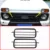 2 x Lega di Alluminio Auto Anteriore Della Lampada Della Nebbia Telaio di Protezione Trim Per LADA NIVA Accessori