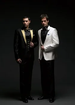 

Factory Price Sell Groom Tuxedos Groomsman Costume Man Business Suits Prom Dress Suits (Jacket+Pants+Vest+Tie) NO:0102