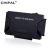 Адаптер CHIPAL USB 3,0 на SATA IDE 3 в 1, адаптер PATA USB3.0, преобразователь данных для ПК, ноутбука, жестких дисков 2,5 дюйма 3,5 дюйма, HDD SSD ► Фото 1/6
