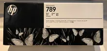 Original and Expired CH615A Black Ink Cartridge for HP 789 Designjet L25500 Series, Designjet L26500 Original and Expired CH615A Black Ink Cartridge for HP 789 Designjet L25500 Series, Designjet L26500